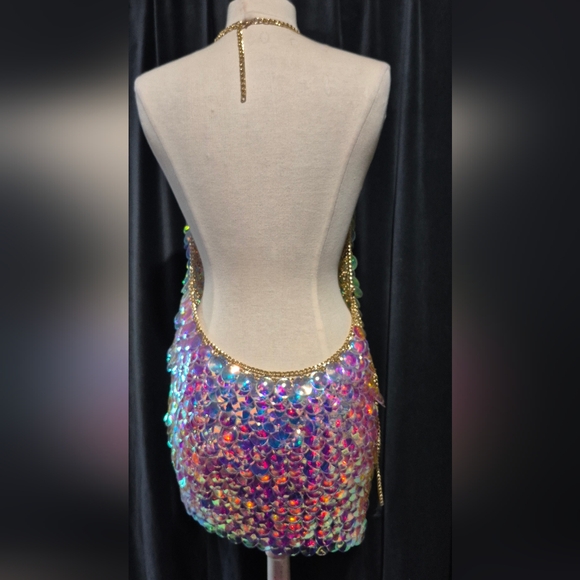Iridescent Sequin Dress - Picture 5 of 9